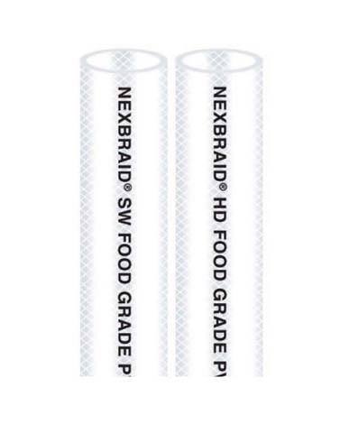 125-08000300 NEXBRAID Clear PVC Hose FDA, NSF 51, USP Class VI 125-08000300 Series 125